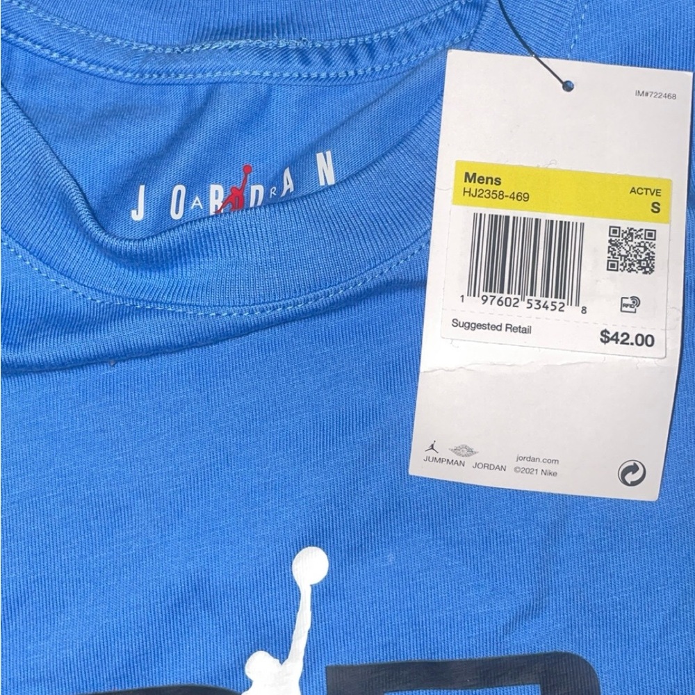 Jordan Blue Graphic Tee